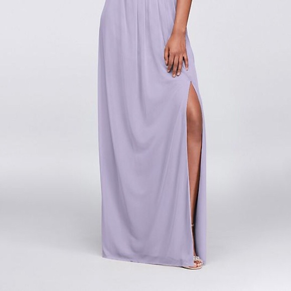 NWT David’s Bridal F18095 Iris, Strapless Dress - Picture 4 of 8